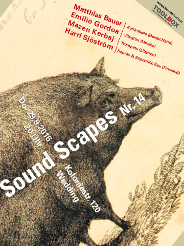 Sound Scapes Concert Nr. 14 | 29.9.2016