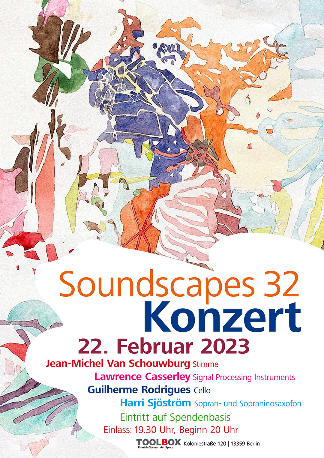 Concert: soundscapes 32 | 22.02.2023