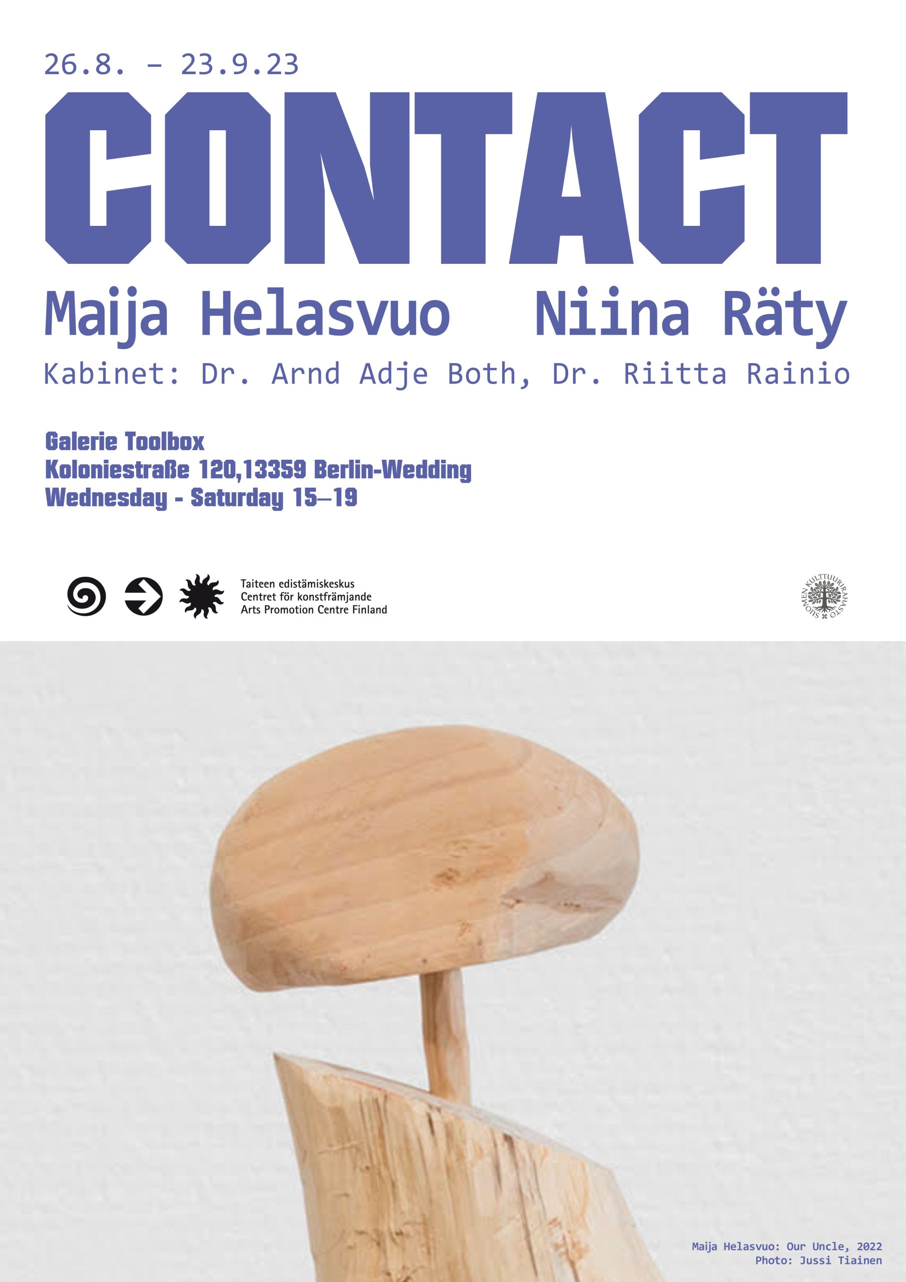 Contact | 25.8.–23.9.2023